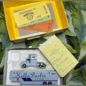 Conway Twitty collector tractor trailer